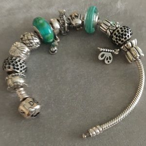 Pandora beachy  bracelet REDUCED